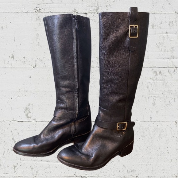 Cole Haan Kenmare Leather Riding Boots